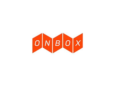 Onbox Logo 3d logo animation loop maya motion design motion graphics parallax