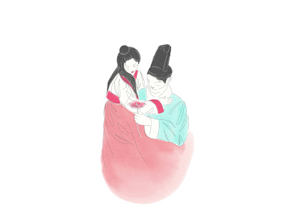 Hanbok Family art artwork drawing fashion hanbok illustration korea 한복