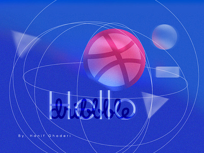 Hello Dribbble 9 design