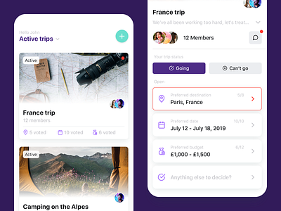 MySwft - Group Trip app