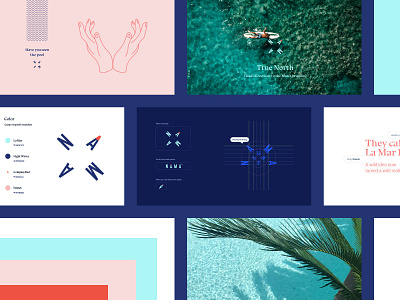 Visual direction for a Surf brand in Panama