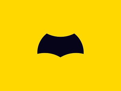 Minimal Batman mark affleck batman branding classic comic dark knight graphic design logo mark minimal superhero