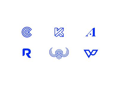 My favorite logomarks of '17 best branding design icon identity letter logo logomark mark monoline visual identity