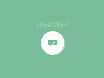 Comic Cloud comic data base logo web design web development