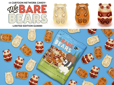 We Bare Bear Gummi Bears