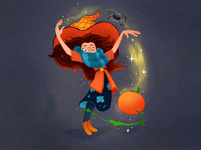 Pumpkin Witch Magic