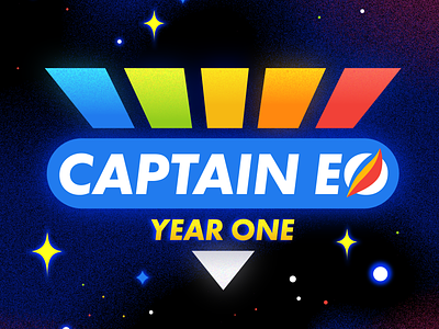 Captain Eo Year One Branding animated series annamaria ward branding illustrator logo tv pitch