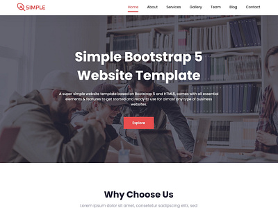 Bootstrap 5 Template