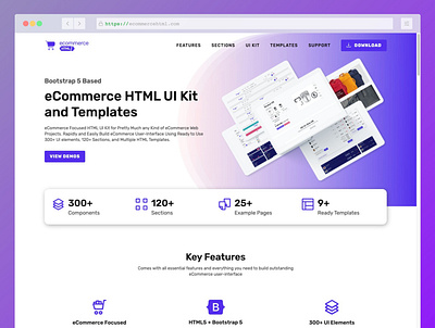 eCommerce HTML bootstrap bootstrap 5 business clean design e commerce ecommerce ecommerce design elements html html5 template ui kit ui kit design