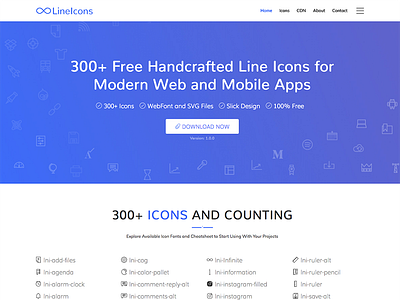 Free Line Icons free freebie icon icons line icons mobile pack set simple svg web webfont