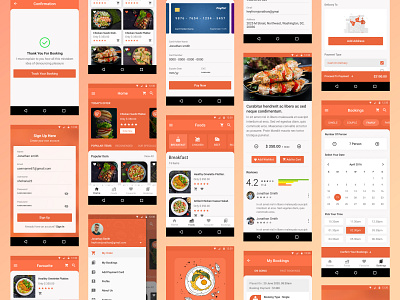 Material Design For Restaurant android app android app design design food delivery food delivery application material design material guidline material icons material ui materialdesign restaurant app typography ui website