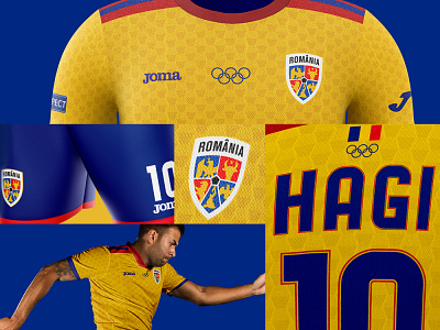 Romanian Team T-Shirts | Proposal branding design football football club football design football team graphic illustration illustrator redesigned soccer t shirt t shirt design