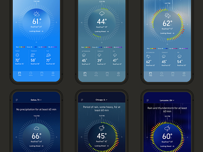 AccuWeather Beta android design ios sketch ui weather weather app