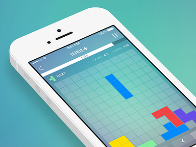 Tetris iOS7 style