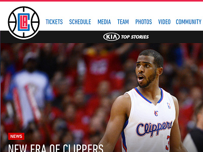 New LA Clippers logo = Inspirational site