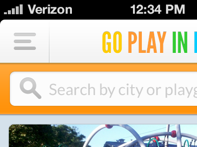 Go Play in LA app app colors ios iphone la resource