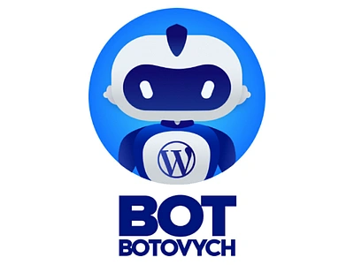 Telegram-bot @BotBotovych bot logo telegram vector