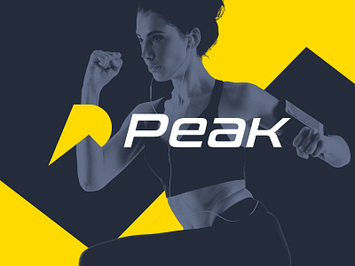 Peak Fitness Logo Design