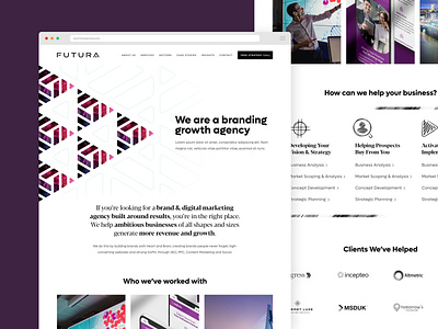 Futura - Business Growth Branding Agency Web Design
