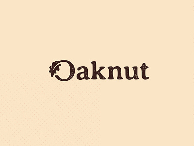 Oaknut Brand Identity acorn branding coffee coffee logo drink logo environment identity natural o logo oak oak leaf sustainable