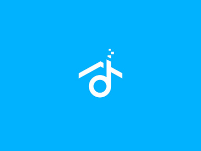 D Logomark - Online Mortgage Company brand branding construction icon identity logo logo design monogram