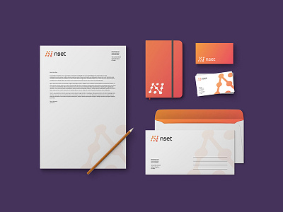 NSET Stationery Design