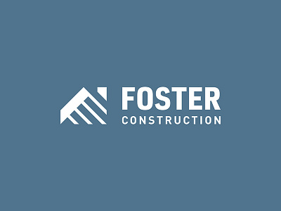 Foster Construction behance brand branding icon identity logo logo design logofolio mark