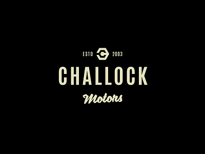 Challock Motors Logo Design