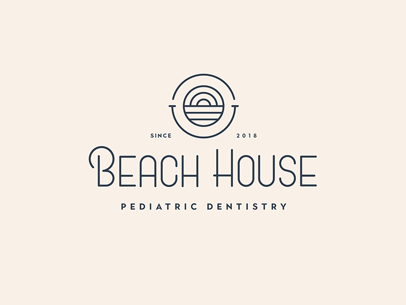 Beach House Pediatric Dentistry By Liam Foster On Dribbble Beach House Pediatric Dentistry By Liam