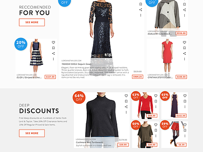 ShopRunner web redesign e-commerce responsive shopping shoprunner ui web