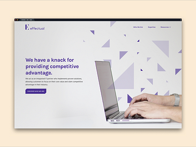 Effectual Website custom theme development launch nyc ui ux web design website