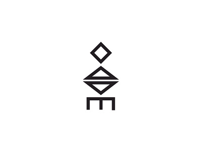 Goddess on the throne branding icon logo