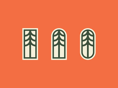 Happy Trees Icon Exploration art direction brand identity branding branding design debut design graphic graphic design icon icons iconset illustration illustrator logo minneapolis vector