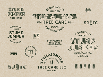 Stump Jumper Logo Exploration