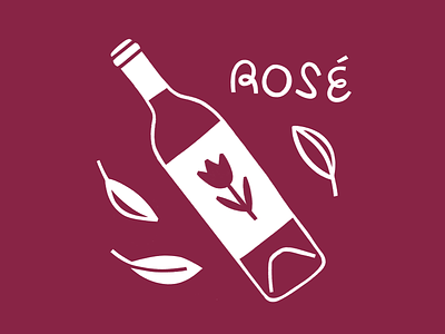 Organic Wine Exchange Illustration Set
