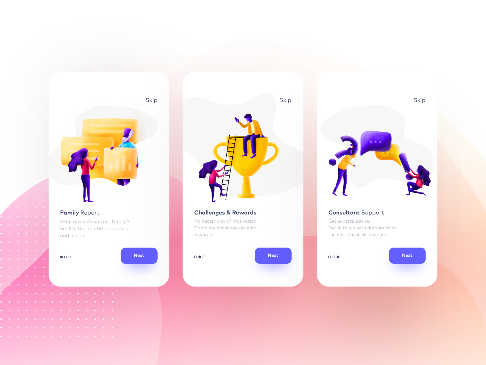 HRIT | Onboarding Screens by Saurav Pathak on Dribbble