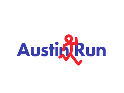 Thirty Logos — Challenge 7 — "Austin Run" austin austin run logo texas thirty logos thirtylogos