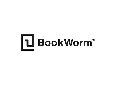 Thirty Logos — Challenge 14 — "BookWorm"