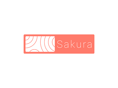 Thirty Logos — Challenge 18 — "Sakura" logo restaurant sakura shop suhsi thirty logos thirtylogos