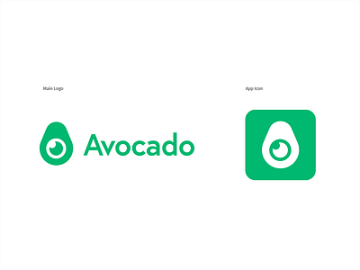 Thirty Logos — Challenge 24 — "Avocado" app avocado daily green logo thirty logos thirtylogos