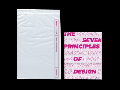 Zine — The Seven Principles of Design booklet booklet design design die cuts graphic design graphicdesign illustraion lizard magenta reptiles typography vector zine