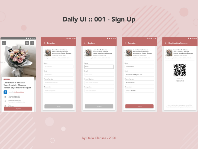 Daily UI - 001 - Sign Up #DailyUI dailyui design uiuxdesign uidesign ui dailyuichallenge challenge signup