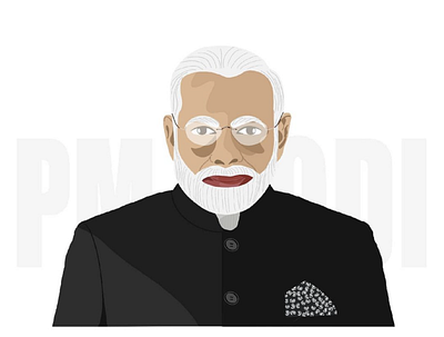Prime Minister Narendra Modi art artist design digitaldrawing doodle graphic illustration ipad ipad pro procreate