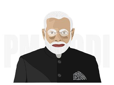 Prime Minister Narendra Modi art artist design digitaldrawing doodle graphic illustration ipad ipad pro procreate