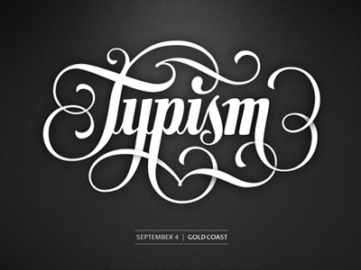 Typism | Logo design illustrator lettering logo logotype type typism typography vector
