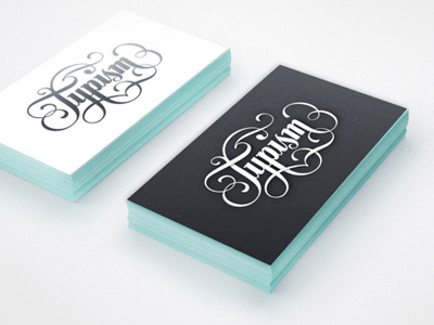 Typism Business Cards