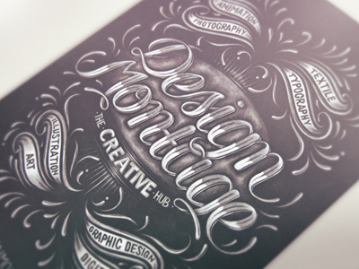 Design Montage | Chalk Typography