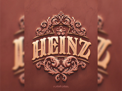 Heinz – Lettering Style Challenge on Procreate (2022)