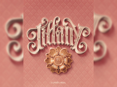 Tiffany & Co. – Lettering Style Challenge on Procreate (2022)