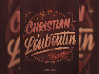 Louboutin – Lettering Style Challenge on Procreate (2022)
